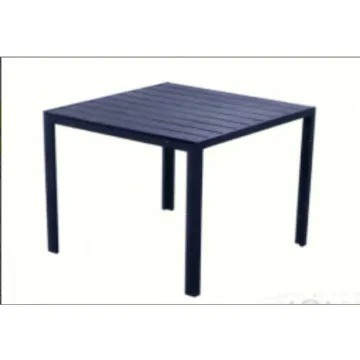 Stable Outdoor Garden Aluminum Glass Table