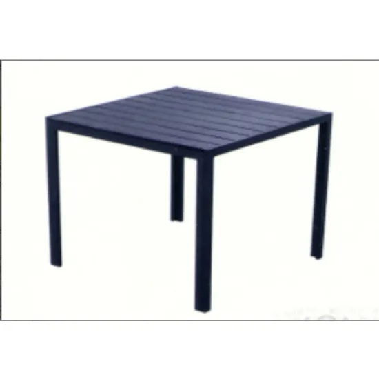 Stable Outdoor Garden Aluminum Glass Table