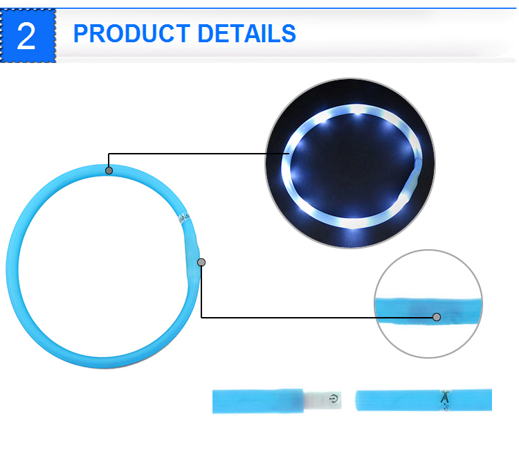 Waterproof Light Up Dog Collar