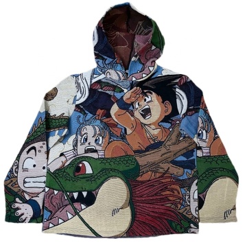 2023 Autumn New Collection Anime Blanket Hoodies with Custom Design