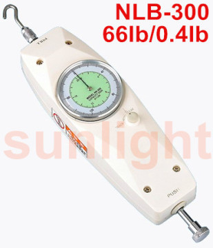 Analog Force Gauge Push and Pull Force Meter 300N/66LB NLB-300