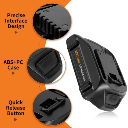 Worx 20V Lithium Battery Replacement Options
