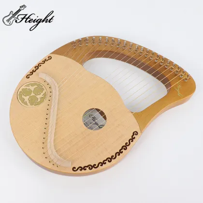 OEM Lyre Harp: 21-String Small Harp Musical Instrument