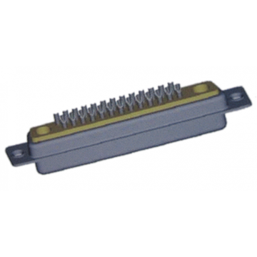 Conector fêmea coaxial de solda D-SUB 27W2