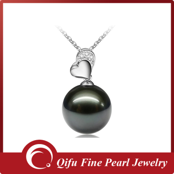 10.5-11mm Fine Black Cultured Pearl Costume Jewelry