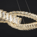 Luxury Crystal Chandelier Pendant Light For Dining Table