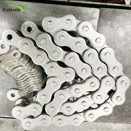 Transmission Roller Chains B Series: 12B, 16B, 20B Short Pitch Duplex Chains