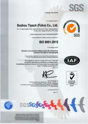 Food Grade PA PE Vacuum Nylon Pack Bag
