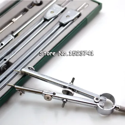 9pcs/set genuine H4009 mechanical drawing tool drawing instrument compasses nine suit math sets office stationery