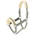 Halter de caballo de cuello esponjoso ajustable suave y acolchado