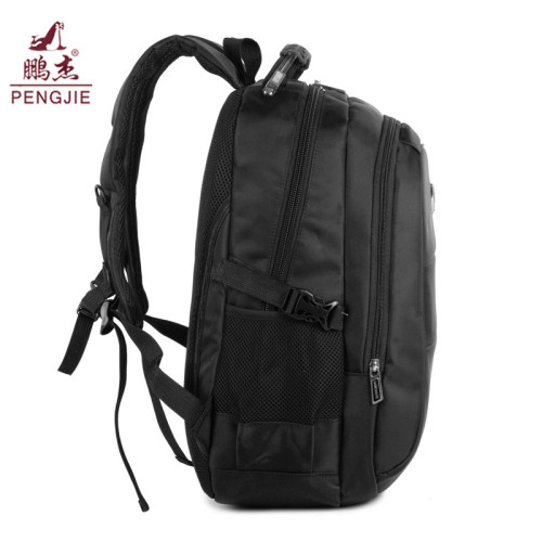Polyester Designer Black Sports Custom Travelling Backpack