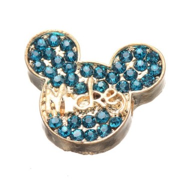 High quality hot-sale alloy and diamond bear jewelry accessorie for necklace