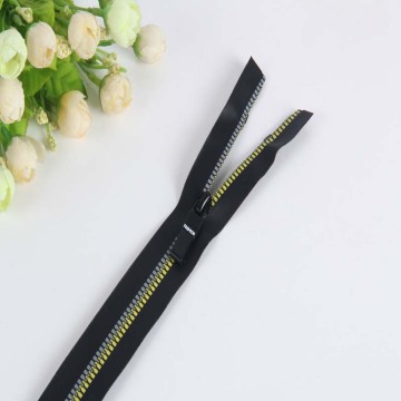 Personalized 12inch open ended plastic zipper