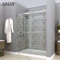 Bathtub mandi mandi Sally Double Sliding Bypass Pintu Mandi