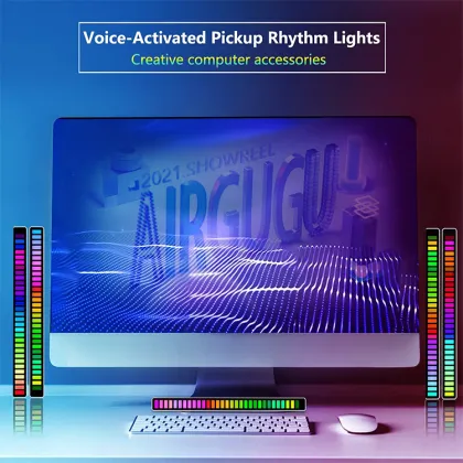 2021 32-bit Music Level Indicator: Advanced Sound Control & Rhythm Light System