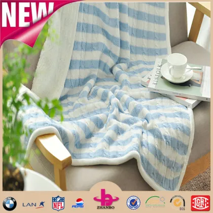 Eco-friendly soft feel 100% polyester mexican blanket