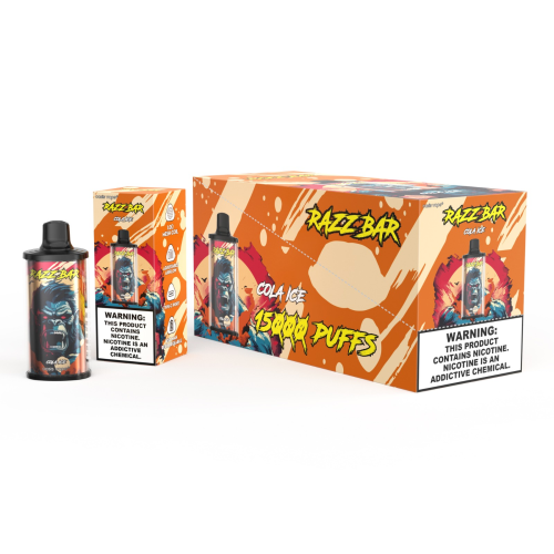 Top contender disposable vape Razz Bar 15000 puffs