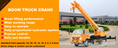 Mobile Truck Cranes: 8 ton to 25 ton