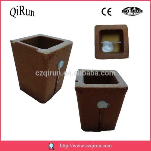 high quality carbon cup to measure carbon and silicon content in iron casting industry