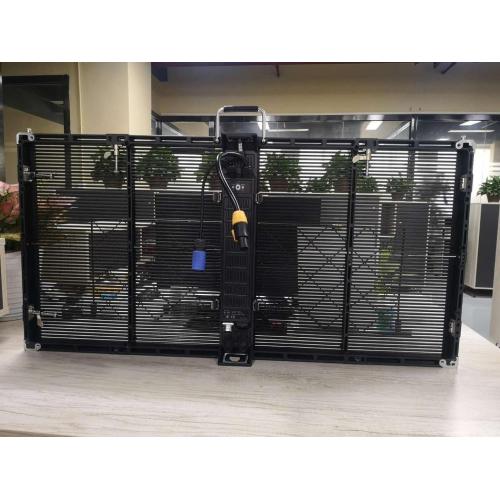 Indoor outdoor Stage Event transparent rental led display