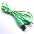 สายเคเบิลซิลิโคนประเภท USB Type-C สีสันสดใส