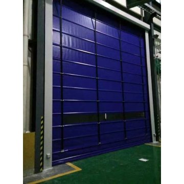 Azụmahịa Industrial Large Nnukwu Ọrụ PVC ụzọ