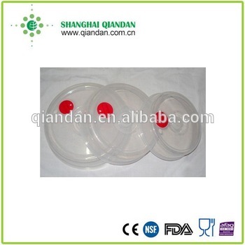 Plastic Microwave Plate Cover Spatter Guard with Steam Vented Clear Lid                        
                                                Quality Assured