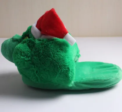 Green giant animal slippers