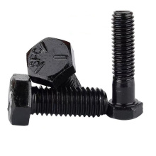 High Strength DIN933 Grade Black Hex Bolt