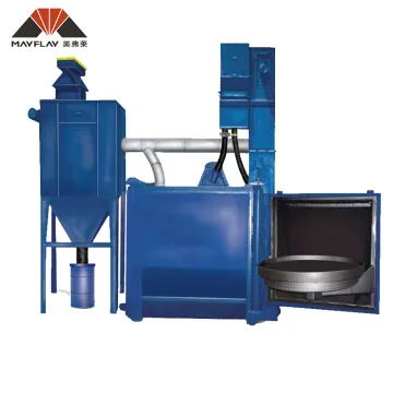 Mayflay Automobile Cylinder Head Cleaning Equipment Shot Blasting Machine