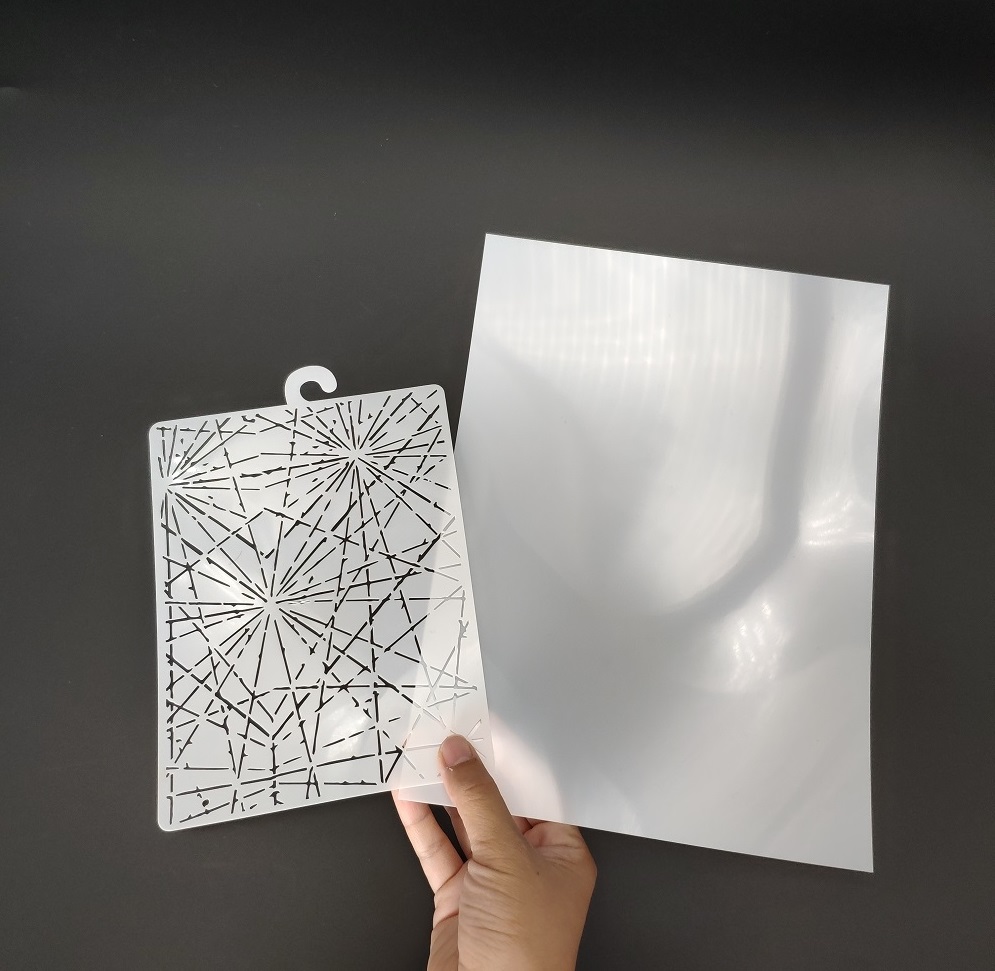 10 Mil Milky White Mylar Sheet Stencil Material