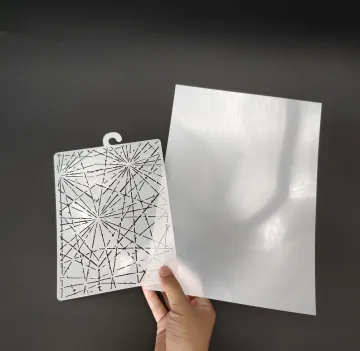 10 Mil Milky White Mylar Sheet Stencil Material