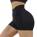 Women Cross Waist Workout Shorts