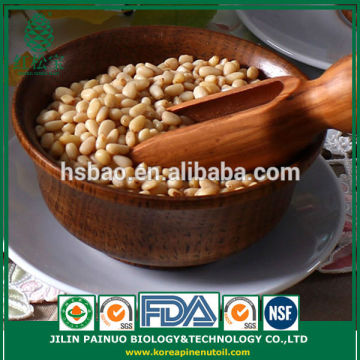 Direct Manufacture Organic Particle Filled Korean Pine Nut Kernels
