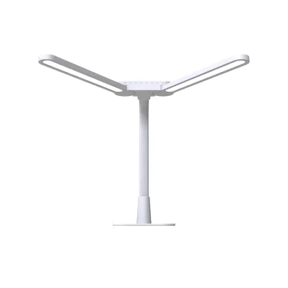 Eye Caring LED Desk Lamp with Clamp, Dual Screen Compatible, Smart Light for Home Office and Architects