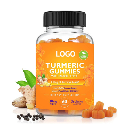 Gummies au gingembre au curcuma pour anti-inflammatoires