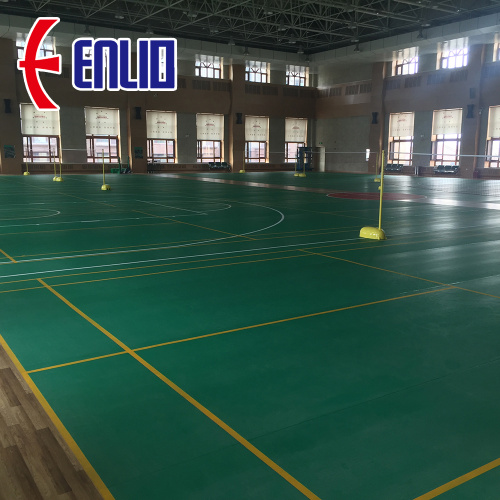 new type Indoor Badminton Mats with BWF