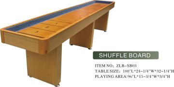 Indoor MDF Shuffleboard Table