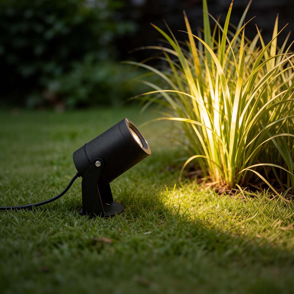 Black Color LED Garden Landscape Spike Light Black Color LED Garden Landscape Spike Light