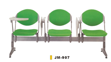 Plastic Waiting Chair with Writing Board (JM-907)