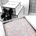 Customized printed pattern cosmetic gift box