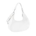 Genuine Leather Simple Hobo Handbag