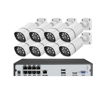 H.265 4CH 16 canal CCTV Security System