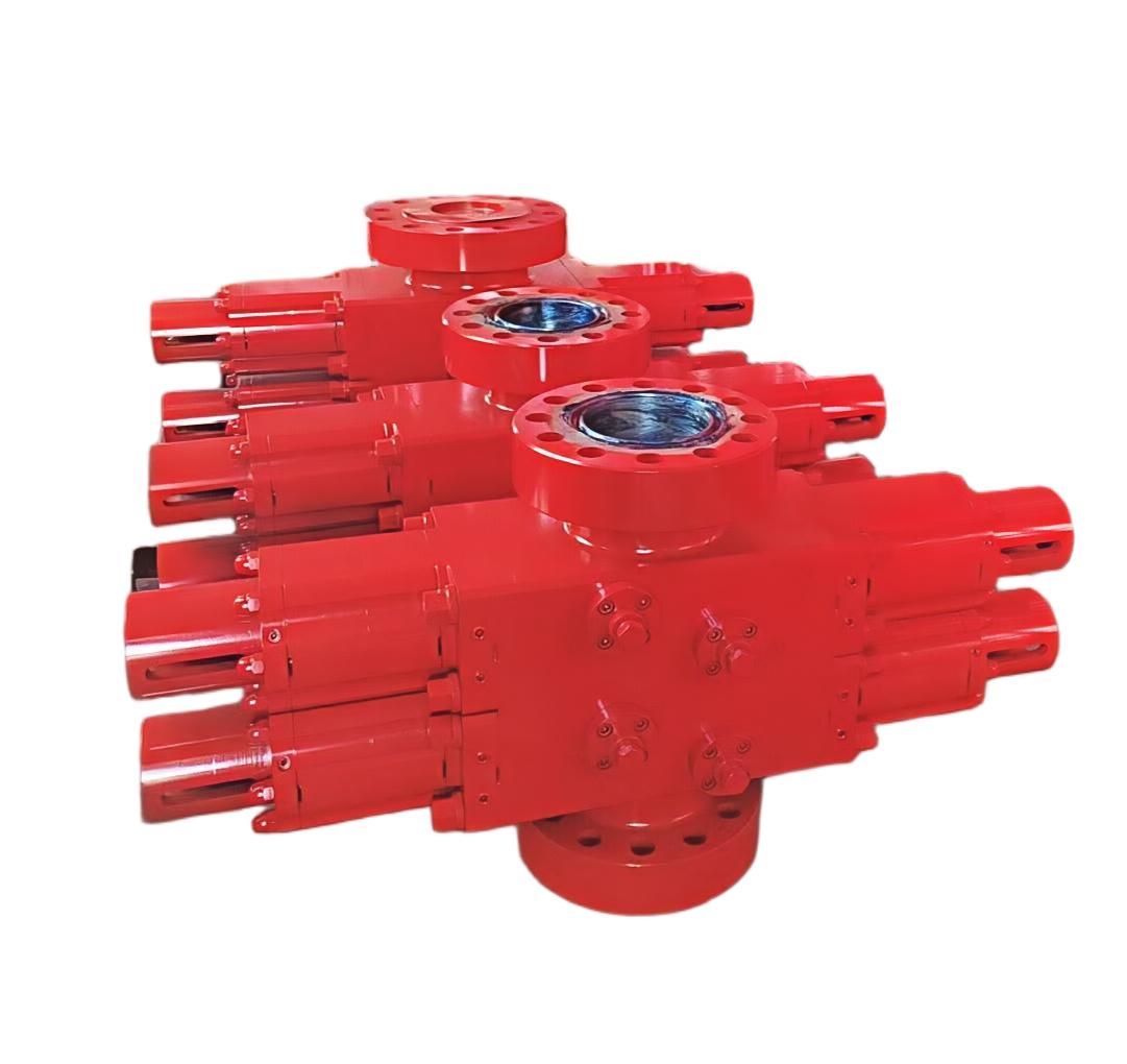 Hydrauliczne podwójne barany do kontroli odwiertu oleju