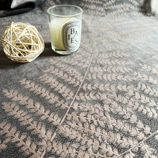 holland velvet with foil priting