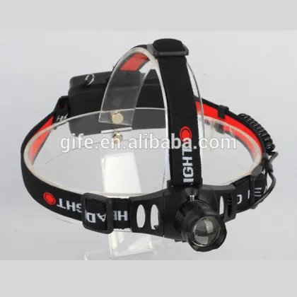 GF-8018 New Design Led Headlamp With Focus, Rechargeable Led Bike HeadLamp Bicycle Headlight