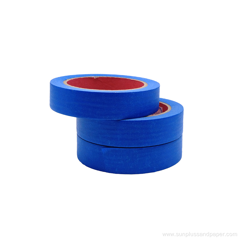 Auto Painting Masking Tape Jumbo Roll Temperature Resistant