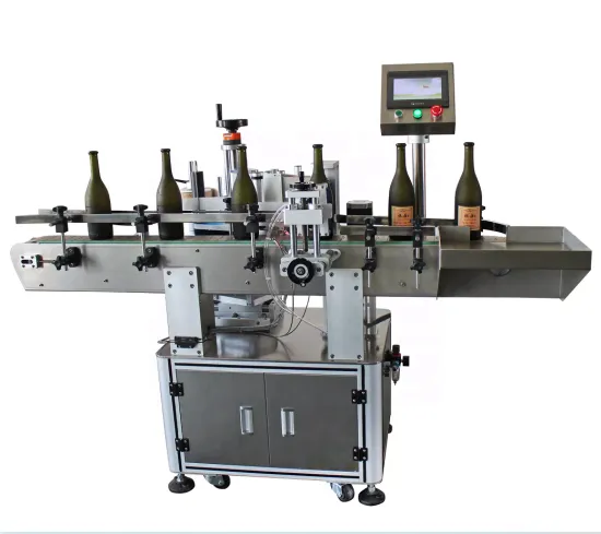 Automatic Labeling Machine for Adhesive Stickers and Jars