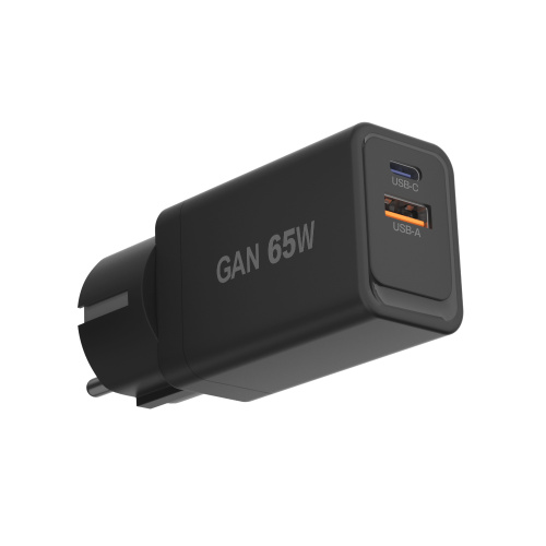 Factory price Foldable TYPE C USB C Wall Charger Supports PD PPS Super Fast Charging 65W gan charger