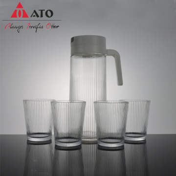 Brocca di acqua fredda per la brocca fredda di vetro borosilicato